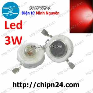 (K118) Led 3W Màu Đỏ Luxeon