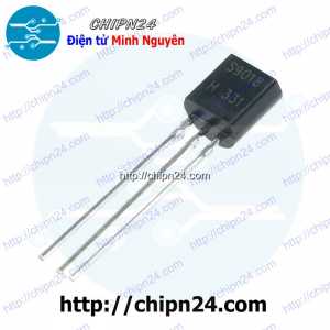 [25 con] Transistor S9018 TO-92 NPN 50mA 18V (9018)