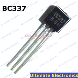 [25 con] Transistor BC337 TO-92 NPN 800mA 40V (337)