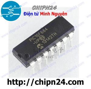 [DIP] IC PIC16F684-I/P DIP-14 (PIC 16F684)