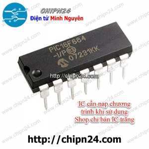 (DIP) IC PIC16F684-I/P DIP-14 (PIC 16F684)