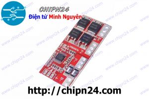 Mạch sạc bảo vệ pin 18650 4 cell 30A Đỏ Dùng IC