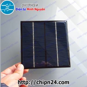 Tấm pin NLMT 9V 2W (115x115mm) (Tấm pin Năng Lượng Mặt Trời, Solar Power, Solar Panel)