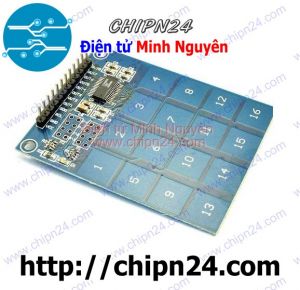 (F19.5) Module TTP229 Bàn phím Cảm ứng 16 chạm điện dung