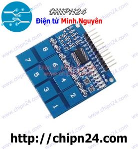 (F19.4) Module TTP226 Bàn phím Cảm ứng 8 chạm điện dung