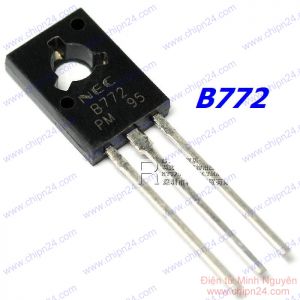 [10 con] Transistor B772 TO-126 PNP 3A 40V (2SB772 772)