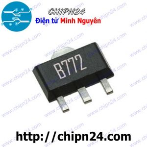[10 con] Transistor Dán B772 SOT-89 PNP Nhỏ PNP 1.5A 40V (SMD) (2SB772 772)