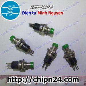 Nút nhấn Nhả PBS-110 Xanh Lá (phi 7mm) (Tự nhả, đề reset)