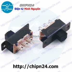 (F99.6) Công tắc gạt 6 chân Đen