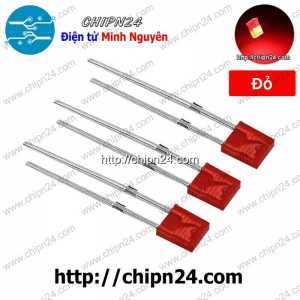 [25 con] (TK6) Led Dẹp 2x5x7mm màu Đỏ