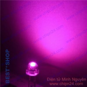 [50 con] (TK24) Led 5mm Lùn màu Hồng