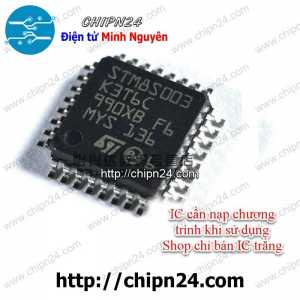 IC Dán STM8S003K3T6C LQFP-32 (SMD) (STM8S003K3T6 STM8S 003K3T6C)