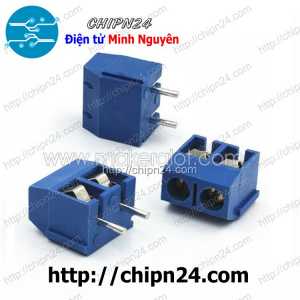 Domino KF301 2P Xanh Dương (5mm) (Terminal, Cầu đấu dây cọc nguồn 5mm)