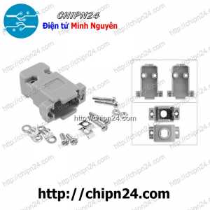 Vỏ DB9 dùng cho DB9, DB15 3 hàng chân