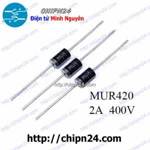 Diode MUR420 DO201-AD 4A 200V (MUR 420) [Diode Schottky]