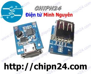 Mạch sạc pin dự phòng (Xanh) dùng IC