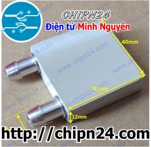 (D46) Tản nhiệt nước cho sò nóng lạnh 40*40*12mm