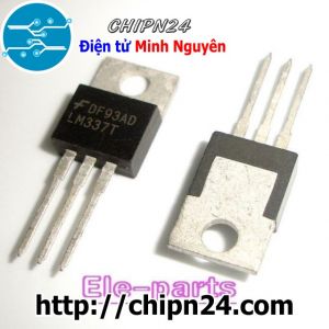 (DIP) IC LM337 TO-220 (LM337T 337 1.2-37V) (IC Nguồn Điều chỉnh điện áp tuyến tính)