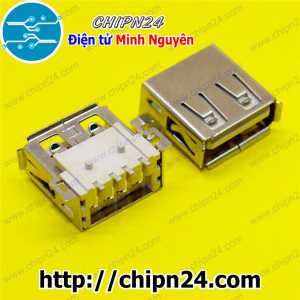 (F123.7) USB A Cái Dán (Đầu Jack USB Hàn Board)