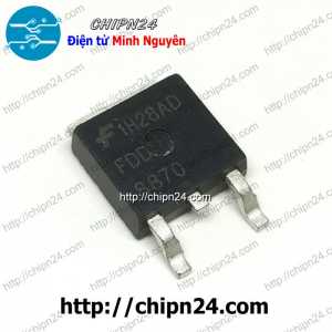Mosfet Dán FDD8870 TO-252 Hàng Tốt 160A 30V Kênh N (SMD) (FDD 8870)