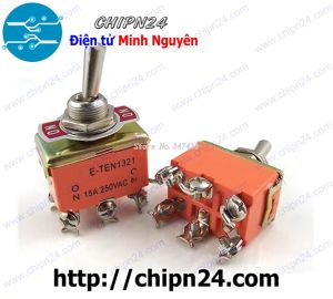 Công tắc E-TEN1321 (ETEN1321 1321 Công tắc bật 6 chân 2 vị trí 15A 250VAC)