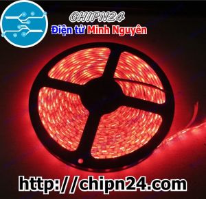 Led Dây 5050 Có Keo Chống Nước Đỏ 12VDC