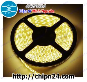 Led Dây 5050 Có Keo Chống Nước Vàng Ấm (Warm White) 12VDC