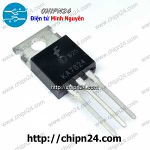 IC KA7824 TO-220 (7824 1A 24V) (IC Nguồn 24V)