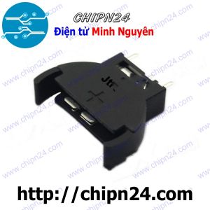 (F138.2) Đế pin CR2032 CR2025 DIP Cắm Đứng