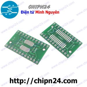 (K92) Đế chuyển SOP24 SSOP24 sang DIP24 (PCB chuyển, Mạch chuyển)