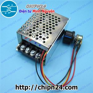 (Q106) Dimmer DC 40A 12V 24V 36V 48V (Có hộp bảo vệ)