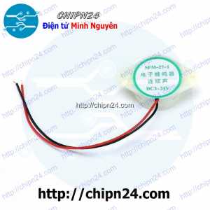(N53) Còi điện tử Kêu liên tục SFM-27 DC3-24V