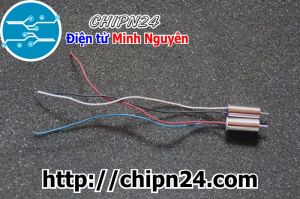 Động cơ Mini 8520 Trục 1.0mm dây Đỏ Xanh