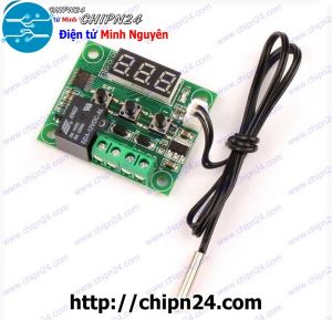 [E40] Mạch Cảm biến nhiệt độ kèm Relay 5V XH-W1209