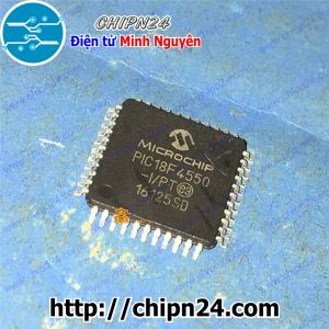 [SOP] IC Dán PIC18F4550-I/PT QFP-44 (SMD) (PIC 18F4550-I/PT PIC18F4550)