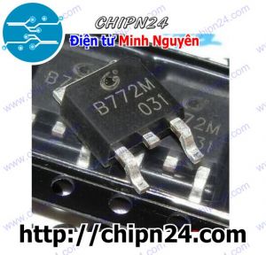 (G2) Transistor Dán B772 TO-252 PNP Lớn 3A 30V (SMD) (2SB772 772)