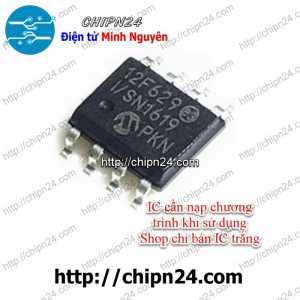 IC Dán PIC12F629-I/SN SOP-8 (SMD) (PIC 12F629-I/SN PIC12F629)