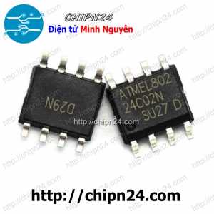(SOP) IC Dán 24C02 SOP-8 (SMD) (AT24C02 IC Nhớ EEPROM)