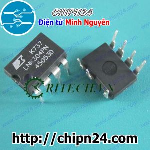 (DT) IC LNK304PN DIP-7 Hàng Tốt (LNK304 LNK 304) (AC/DC Converters 120mA MDCM 170mA CCM)