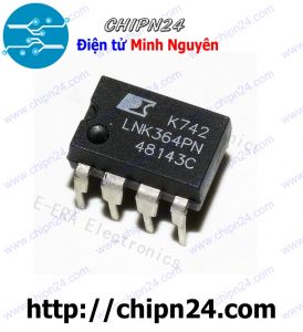 (DT) IC LNK364PN DIP-7 Hàng Tốt (LNK364 LNK 364) (AC/DC Converters 6W 85-265 VAC 9W 230 VAC)