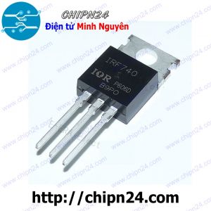 Mosfet IRF740 TO-220 10A 400V Kênh N (F740 740)