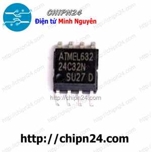 (SOP) IC Dán 24C32 SOP-8 (SMD) (AT24C32 IC Nhớ EEPROM)