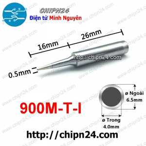 Đầu Mũi Hàn Nhọn Hakko 936 900M-T-I