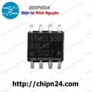 IC Dán 93C46 SOP-8 (SMD) (AT93C46 IC Nhớ EEPROM)