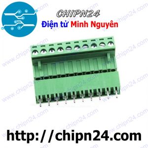 Domino 2EDG5.08 Thẳng 10P (Terminal, Cầu đấu dây cọc nguồn 5.08 5.08mm)