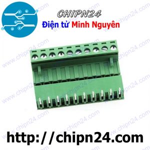 (F217.1) Domino 2EDG5.08 Cong 10P (Terminal, Cầu đấu dây cọc nguồn 5.08 5.08mm)