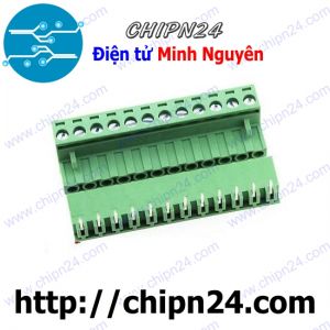 Domino 2EDG5.08 Cong 12P (Terminal, Cầu đấu dây cọc nguồn 5.08 5.08mm)