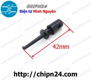 Móc Nhỏ Đen - Móc Kẹp Test Nguồn màu Đen loại nhỏ