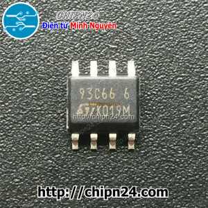 (SOP) IC Dán 93C66 SOP-8 (SMD) (AT93C66 IC Nhớ EEPROM)