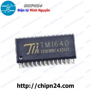 (SOP) IC Dán TM1640 SOP-28 Hàng Tốt (SMD) (1640 IC Dán Led Driver)